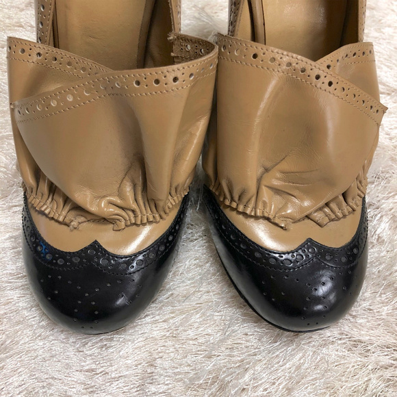 Miu Miu Three Tone Block Pumps - Picture 5 of 7